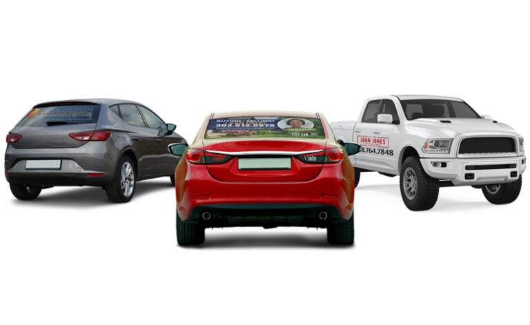 Use Custom Vinyl Sticker for Vehicle Décor and Storefront Displays