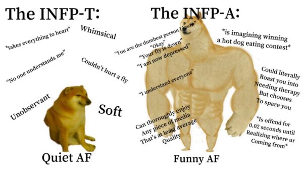 INFP T vs INFP a