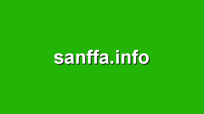 sanffe info